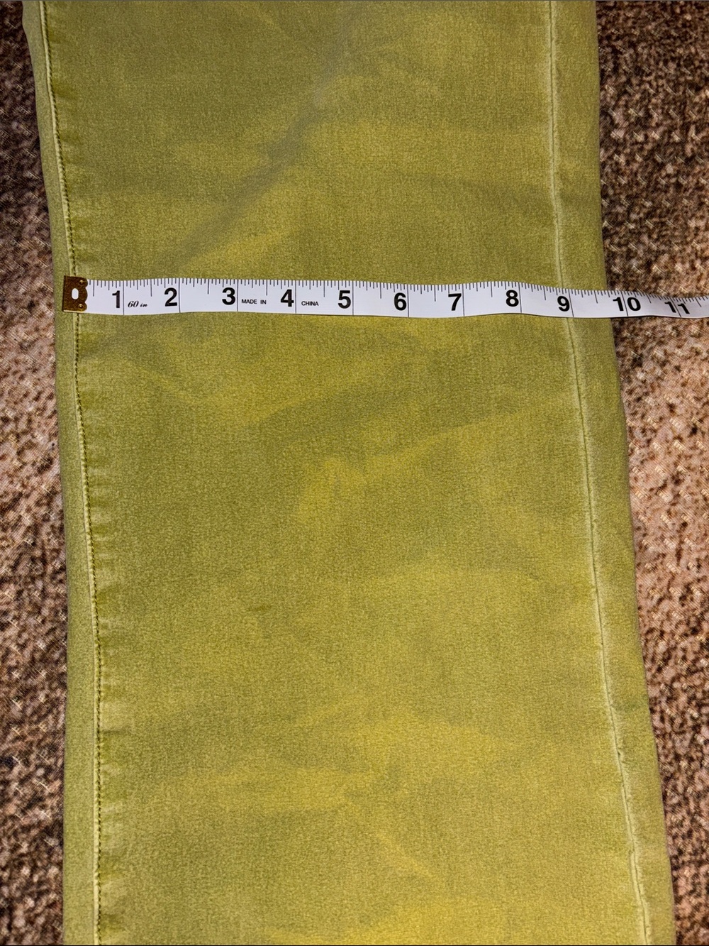 Pilcro The Skipper Olive Green Jeans Size 27 EUC - Picture 14 of 14